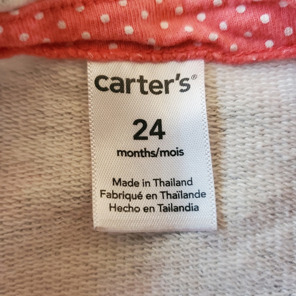 Carter's Sweatshirt Jacket - Picture 3 of 3